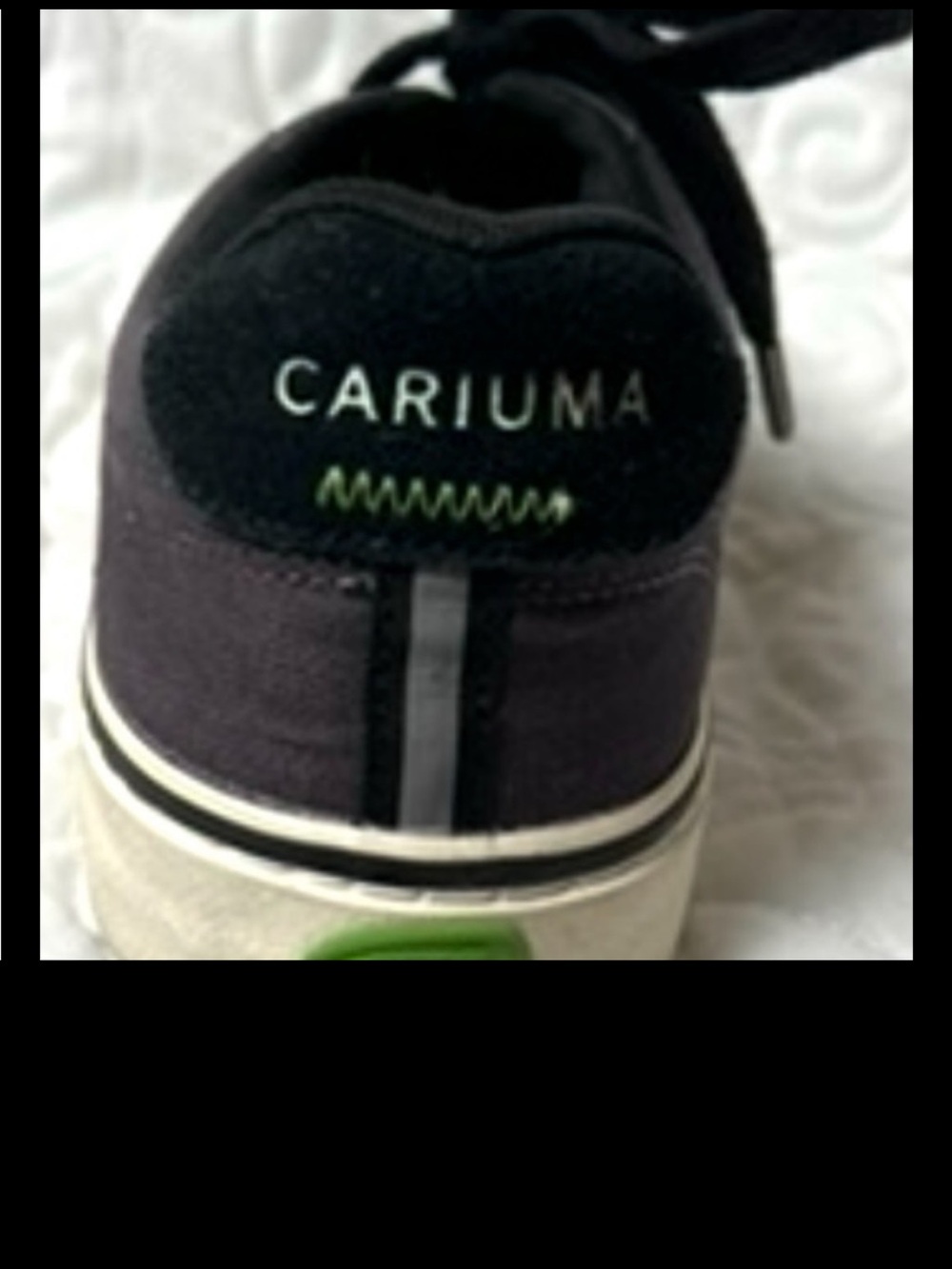 CARIUMA Naoica Tennis Blue Gray Shoe Lace Up Suede Canvas Tie Size 8.5 - Picture 11 of 16